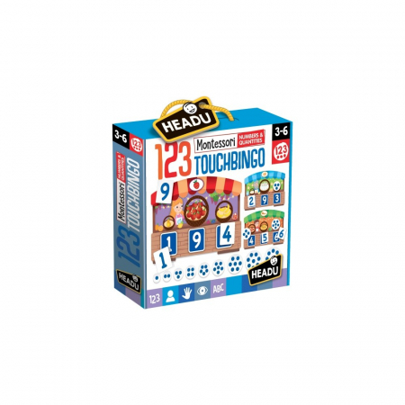 Jocuri educative - Joc 123 Bingo Headu