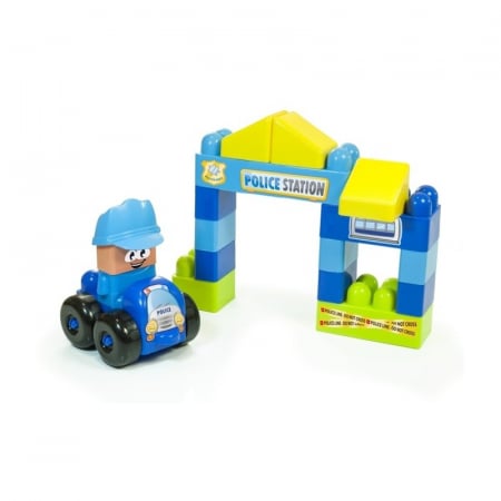Joc constructii tematic Statie politie - Miniland [0]