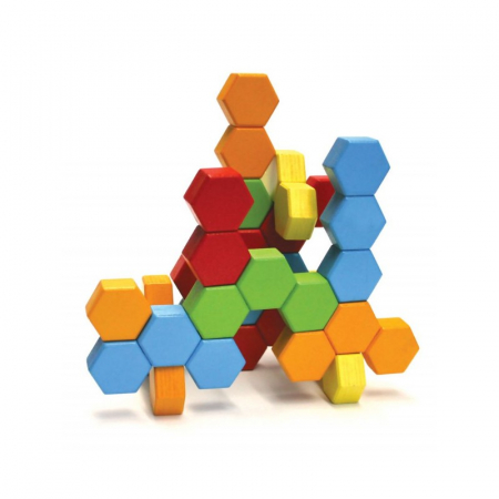 Joc de constructie IQ HexActly - Fat Brain Toys [0]