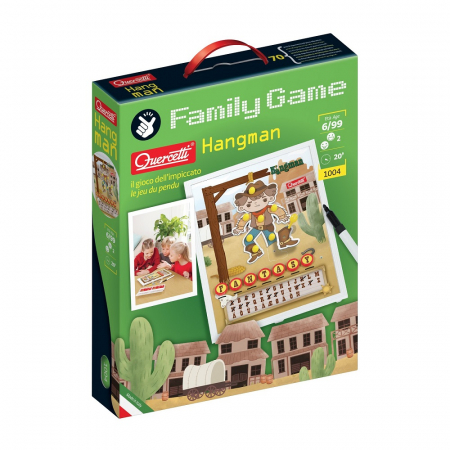 Jocuri educative - Joc de cuvinte Quercetti Hangman