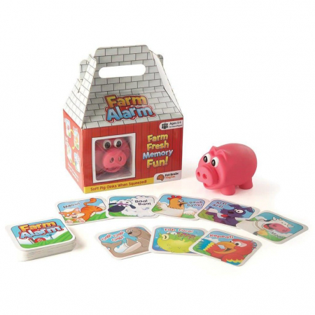Jocuri educative - Joc de memorie Alarma la Ferma!