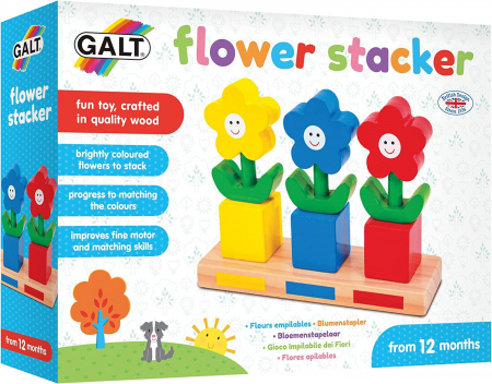 Jocuri educative - Joc de potrivire - Floricele vesele