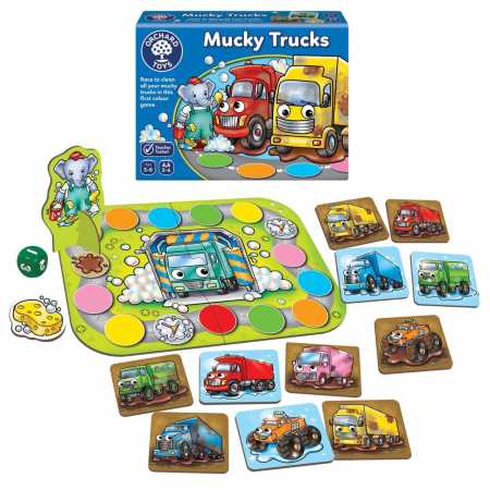 Joc de societate Camioane Noroioase MUCKY TRUCKS [1]