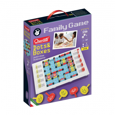 Jocuri educative - Joc de strategie Quercetti Dots&Boxes