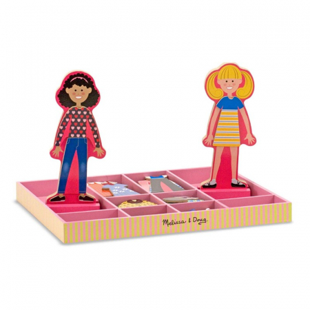 Joc din lemn Imbraca-le pe Abby si Ema Melissa and Doug [0]