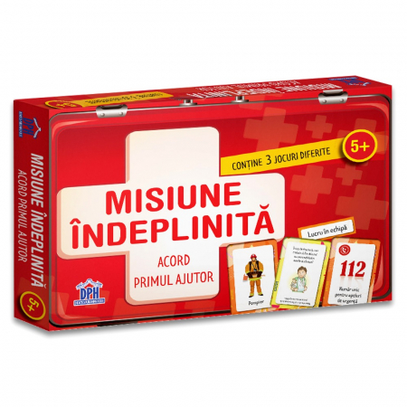 Jocuri educative - Joc DPH Misiune Indeplinita. Acord Primul Ajutor