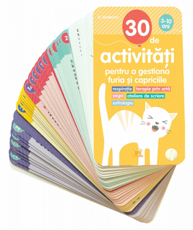 Carti pentru copii - Joc educativ 30 de activitati pentru a gestiona furia si capriciile