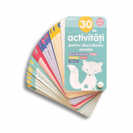 Jocuri educative - Joc educativ 30 de activitati pentru dezvoltarea atentiei