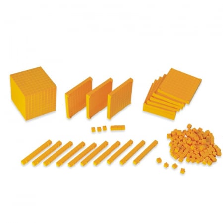 Joc educativ Baza 10 Set 121 piese la cutie  Miniland [0]