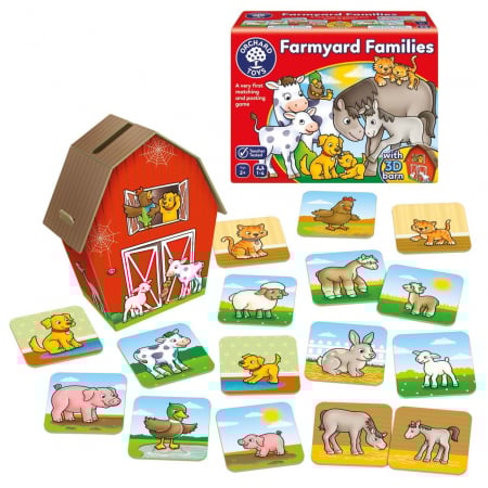 Joc educativ Familii de la Ferma FARMYARD FAMILIES [1]