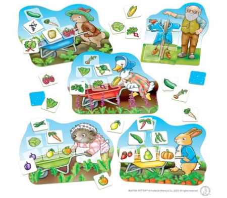 Joc educativ Loto Gradina Cu Legume Peter Rabbit [1]