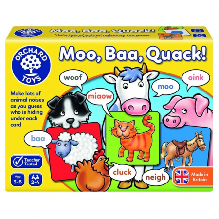 Jocuri educative - Joc educativ Moo Baa Quack