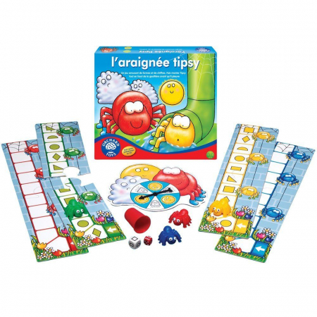 Jocuri educative - Joc educativ Orchard Toys - Cursa Paianjenilor