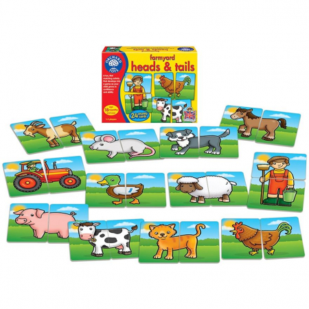 Jocuri educative - Joc educativ Orchard Toys de Asociere - Prietenii de la Ferma