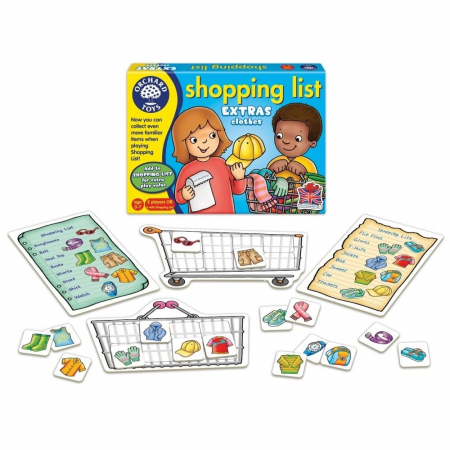 Jocuri educative - Joc educativ Orchard Toys in Limba Engleza Lista de Cumparaturi Haine