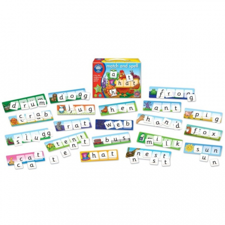 Jocuri educative - Joc educativ Orchard Toys in Limba Engleza Potriveste si Formeaza Cuvinte
