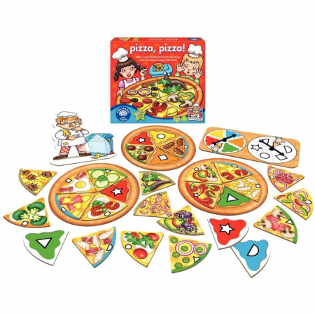 Jocuri educative - Joc educativ Orchard Toys Pizza, Pizza