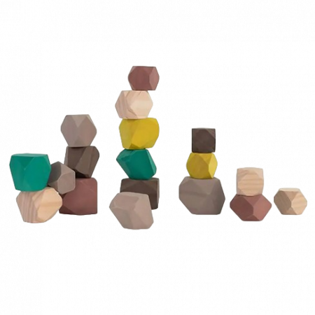 Joc educativ pentru dezvoltarea motricitatii Wood Stones [1]
