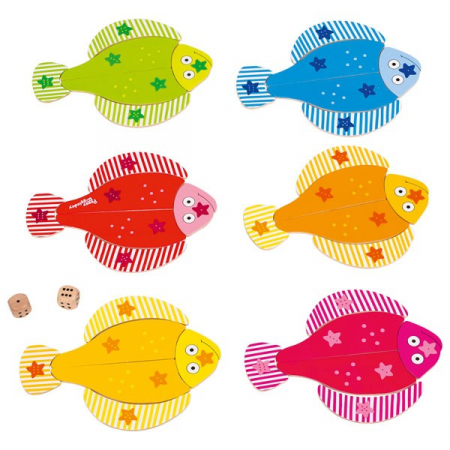 Joc educativ Pestisorii colorati - Goki [1]