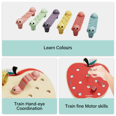 Joc indemanare - Marul cu viermisori [3]