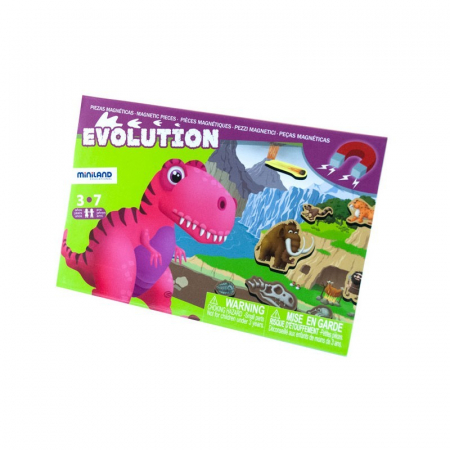 Joc magnetic Descopera Evolutia speciilor - Miniland [0]