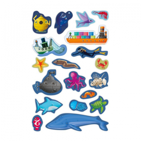 Joc magnetic Descopera misterele marii - Miniland [1]