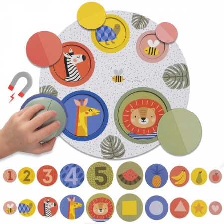 Joc magnetic Taf Toys Puzzle Peek-a-Boo [1]