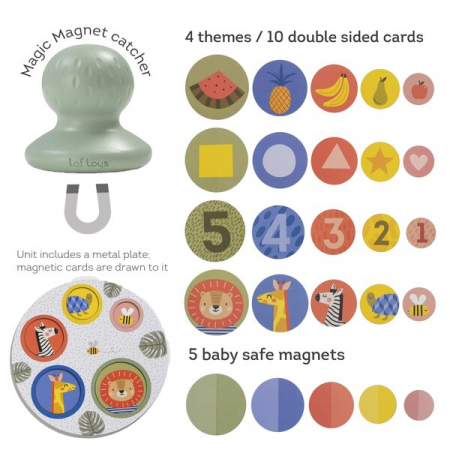 Joc magnetic Taf Toys Puzzle Peek-a-Boo [2]