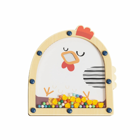 Jucarii interactive - Joc Montessori - Hraneste gaina