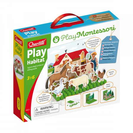 Jocuri educative - Joc Quercetti Play Habitat Montessori