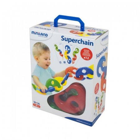 Joc Superchain 16 piese Miniland [2]