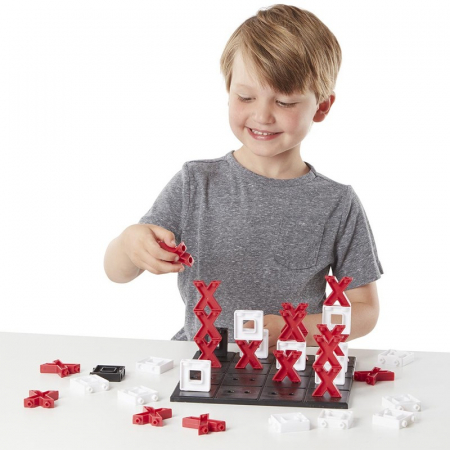 Joc X si O 3D Tic Stac Toe Melissa and Doug [1]
