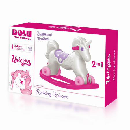 Balansoare bebelusi - Jucarie 2 in1 - Unicorn balansoar