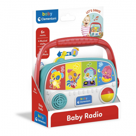 Jucarii bebelusi - Jucarie Clementoni Radio Interactiv