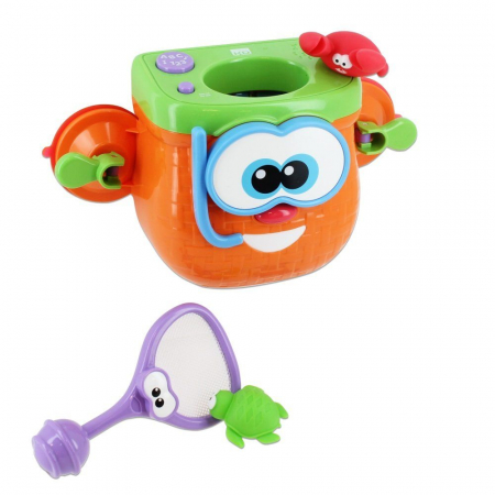 Produse pentru baie - Jucarie de Baie Kidz Delight Primul Meu Cos de Pescuit Muzical