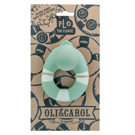 Jucarie de baie Oli and Carol Ratusca salvatoare Flo, Menta [4]