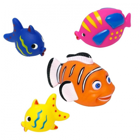 Produse pentru baie - Jucarie de baie Pestisori Eddy Toys Portocaliu