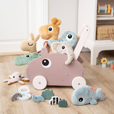 Jucarie de impins Done by Deer din lemn Ozzo Powder [6]