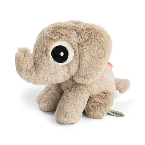 Jucarii si jocuri copii - Jucarie de plus Done by Deer Cuddle Bestie Elphee Bej 20 cm