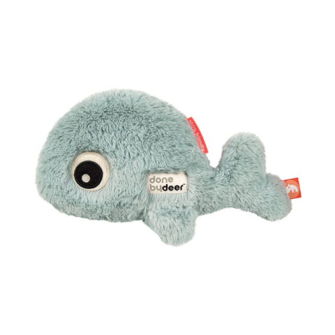 Jucarii bebelusi - Jucarie de plus Done by Deer Cuddle Cute Wally Blue