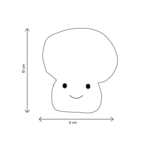 Jucarie de plus Wild & Soft - Ciupercuta colectia Graden Friends [4]