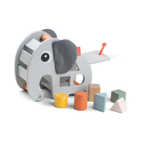 Jucarii bebelusi - Jucarie de sortat Done by Deer Elphee Grey