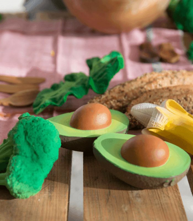 Jucarie dentitie Oli and Carol Arnold Avocado [3]