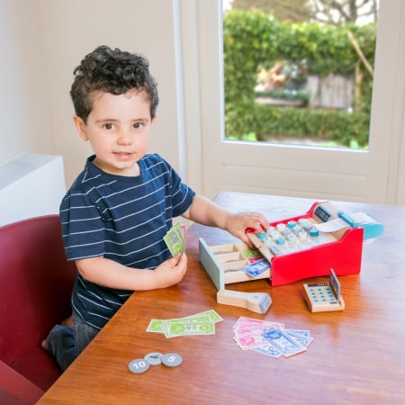 Jucarie din Lemn New Classic Toys Casa de Marcat [2]