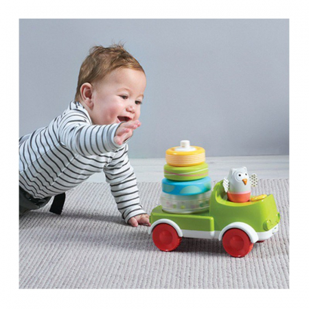 Jucarie multifunctionala - Camionul piramida Taf Toys [1]