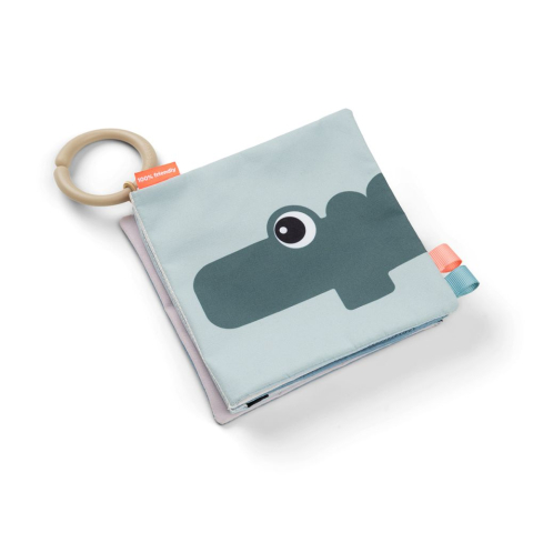 Jucarii bebelusi - Jucarie senzoriala carticica de plus Fold Out Done by Deer Colour Mix