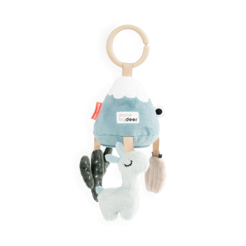 Jucarii bebelusi - Jucarie senzoriala To Go Done by Deer Lalee Blue