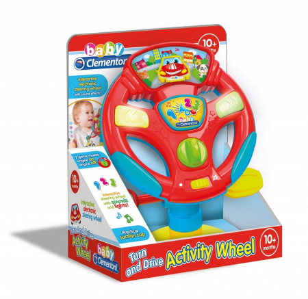 Jucarie volan cu activitati Clementoni [0]