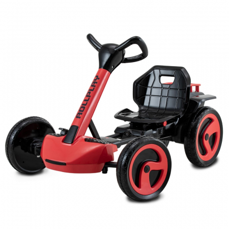 Masinute electrice - Kart electric Rollplay XL Rosu, 12V