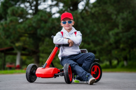 Kart electric Rollplay XL Rosu, 12V [13]